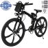 Hiriyt 26″ Bicicleta eléctrica de montaña, 250W, Batería 36V E-Bike black